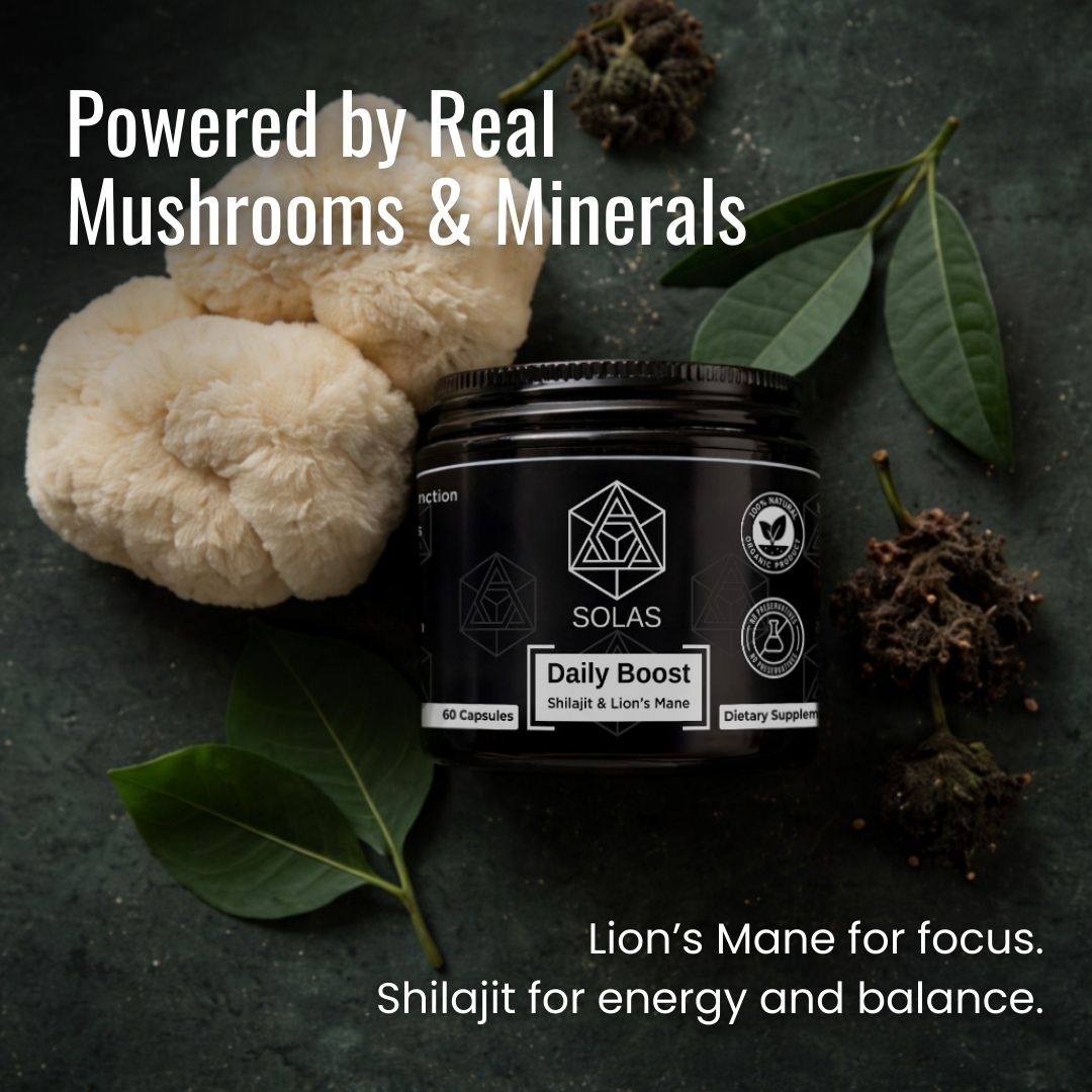Daily Boost - Shilajit & Lion's Mane