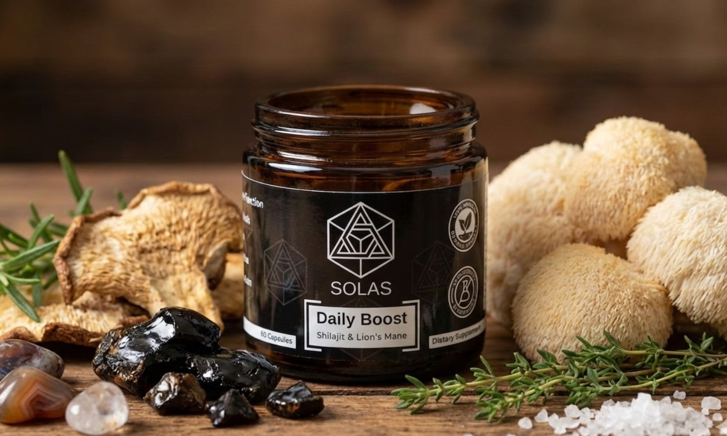 How Ancient Minerals and Modern Mushrooms Support Whole-Body Wellness