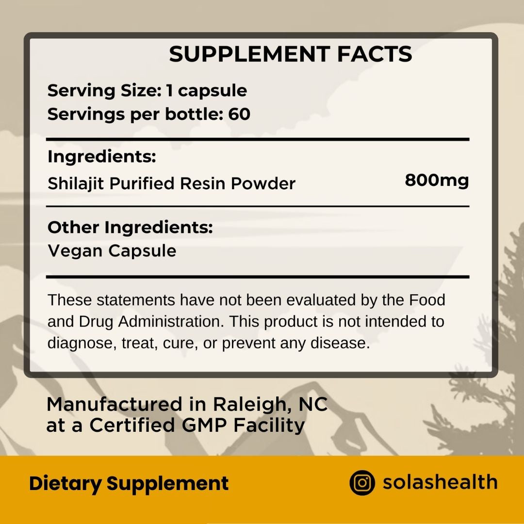 Shilajit Capsules